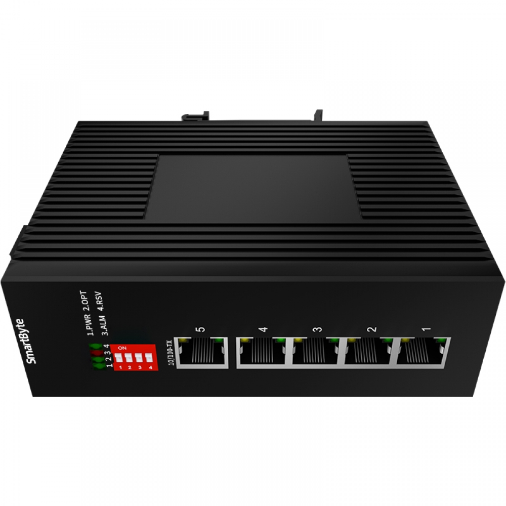 5*10/100Base-TX Unmanaged Industrial Ethernet Switch